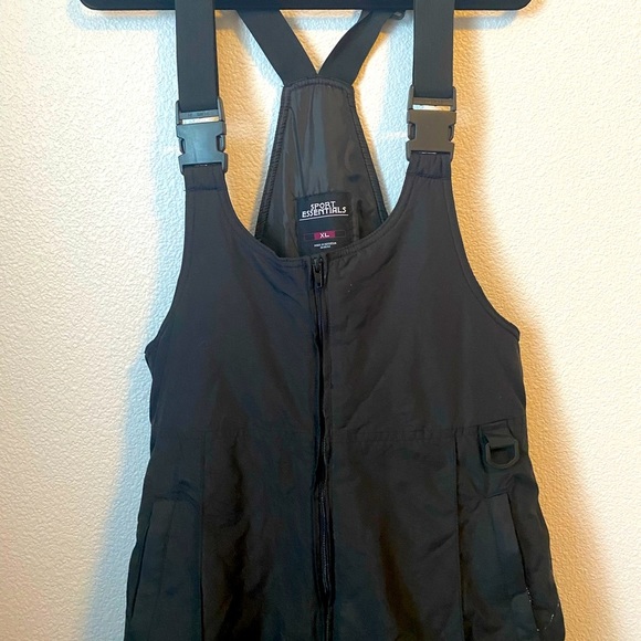 sport essentials Other - Womens zip up ski bibs! Like new!